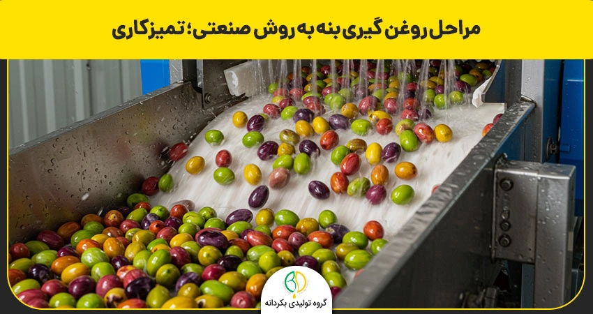 گرفتن روغن بنه با دستگاه