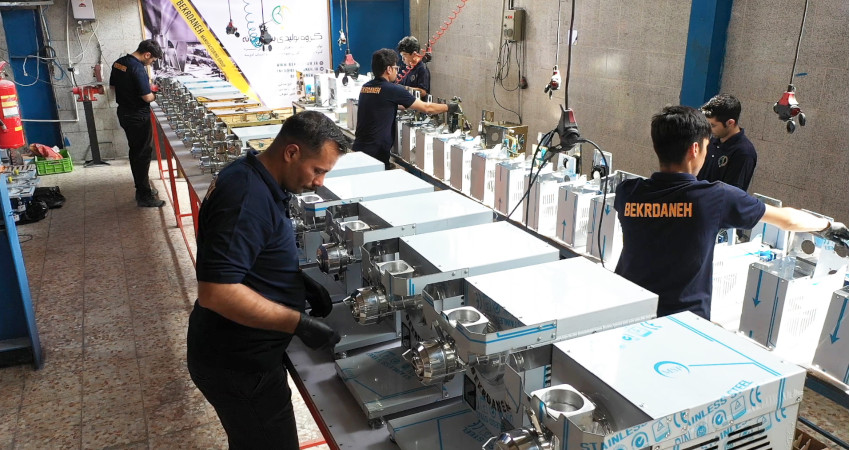 بکردانه شرکت طراحی ماشین آلات صنعتی