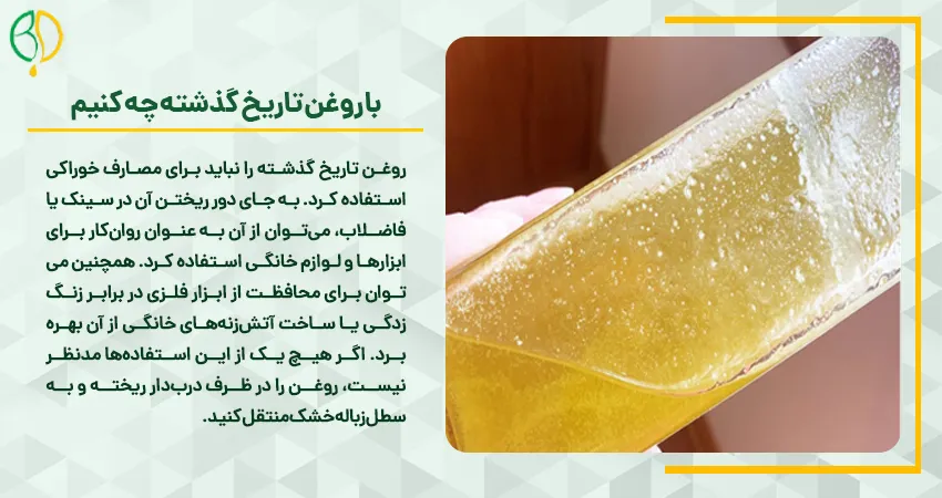 با روغن تاریخ گذشته چه کنیم