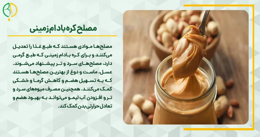 مصلح کره بادام زمینی