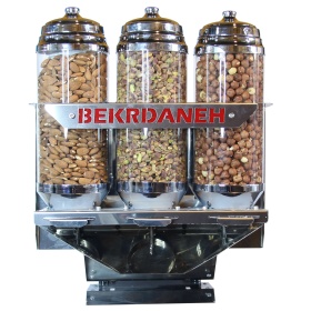 استند 3 سیلو نقره ای