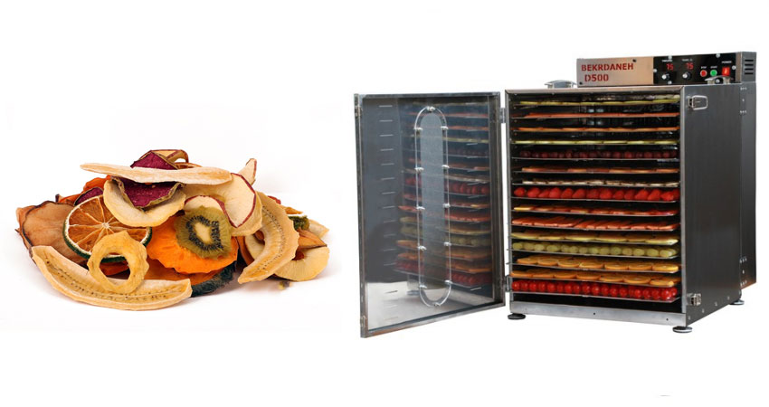 عکس ‌دستگاه میوه خشک کن بکردانه مدل D500