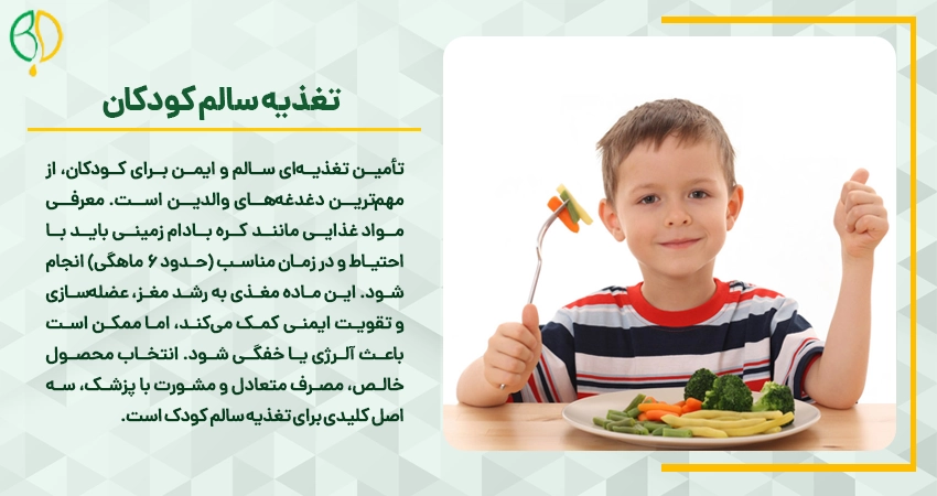 چالش والدین: تغذیه سالم کودکان