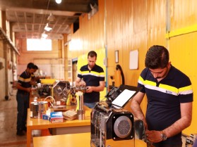 Production line galleries