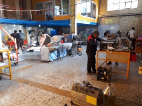 Production line galleries