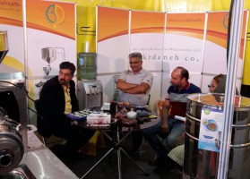 Bekrdaneh production group at Mashhad Food Industry Exhibition