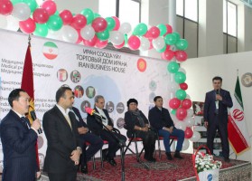 شرکت نمایشگاه دائمی ایران در بیشکک (قرقیزستان)