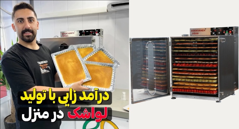 تولید لواشک در منزل با میوه خشک کن